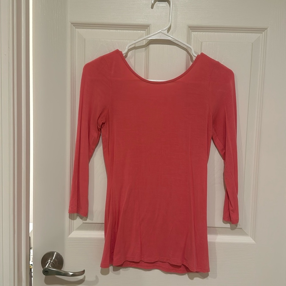Guess scoop back top